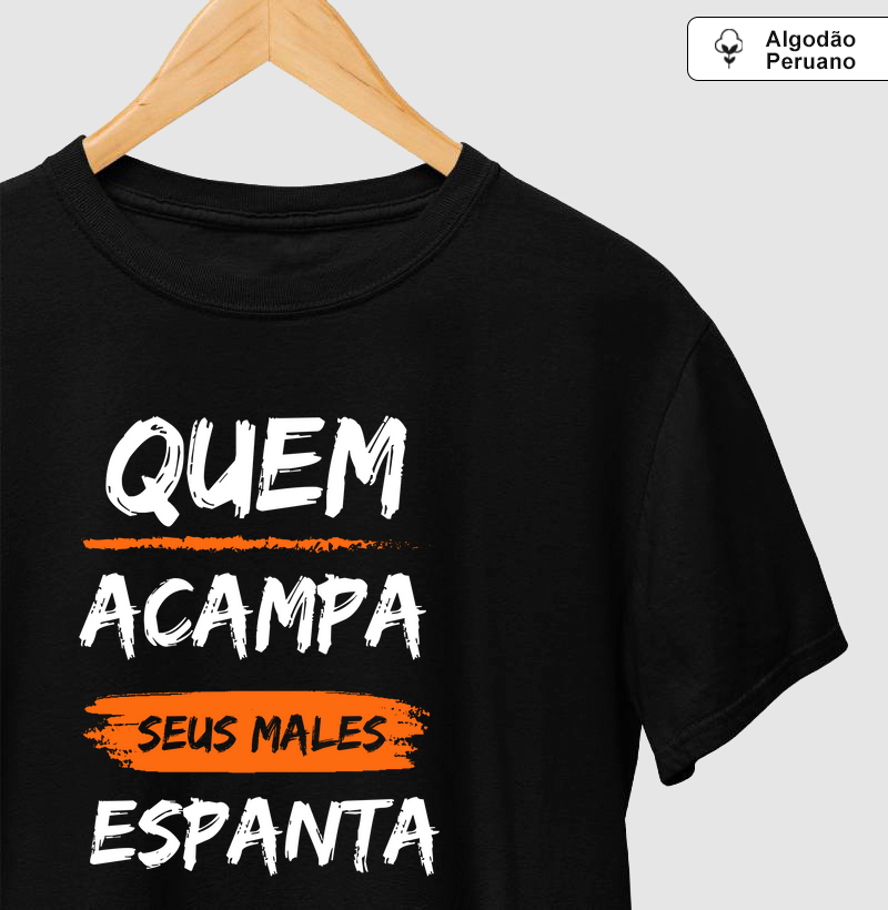 Quem acampa seus males espanta.