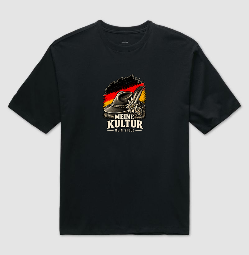 Meine Kultur — Mein Stolz - Camiseta Oversized