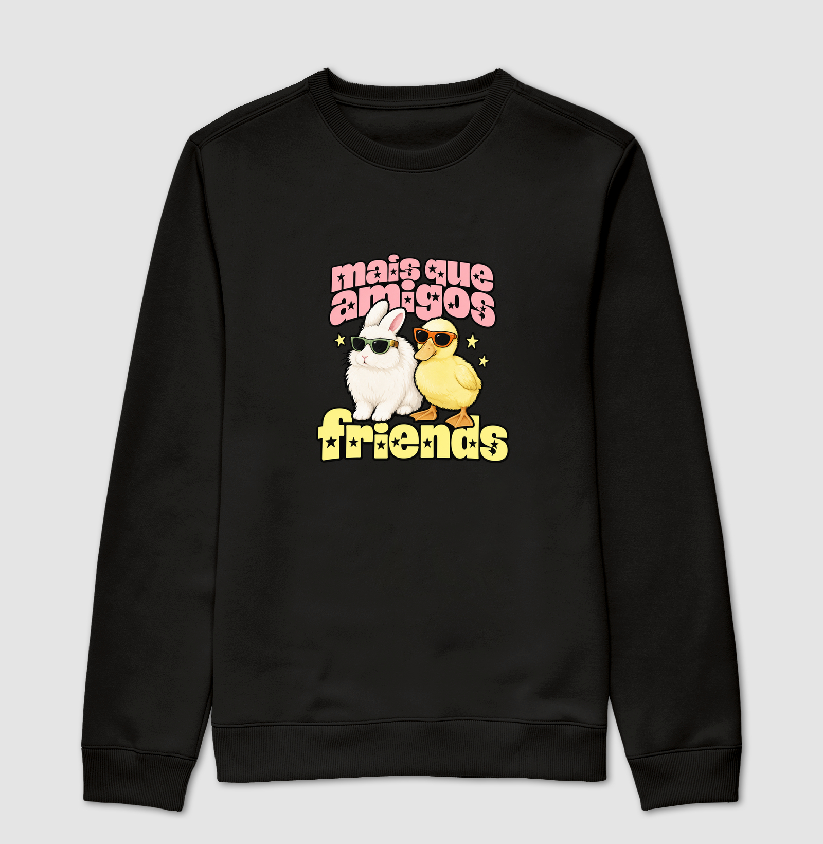 Mais que Amigos, Friends - Suéter Moletom