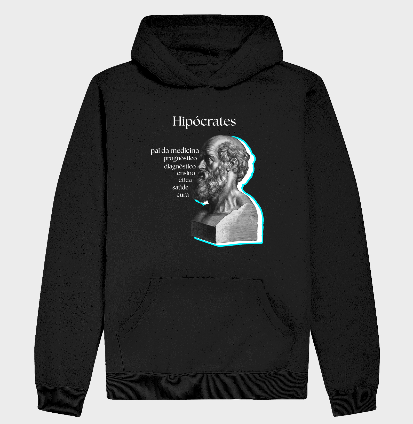 Estampa Hipócrates, Pai da Medicina