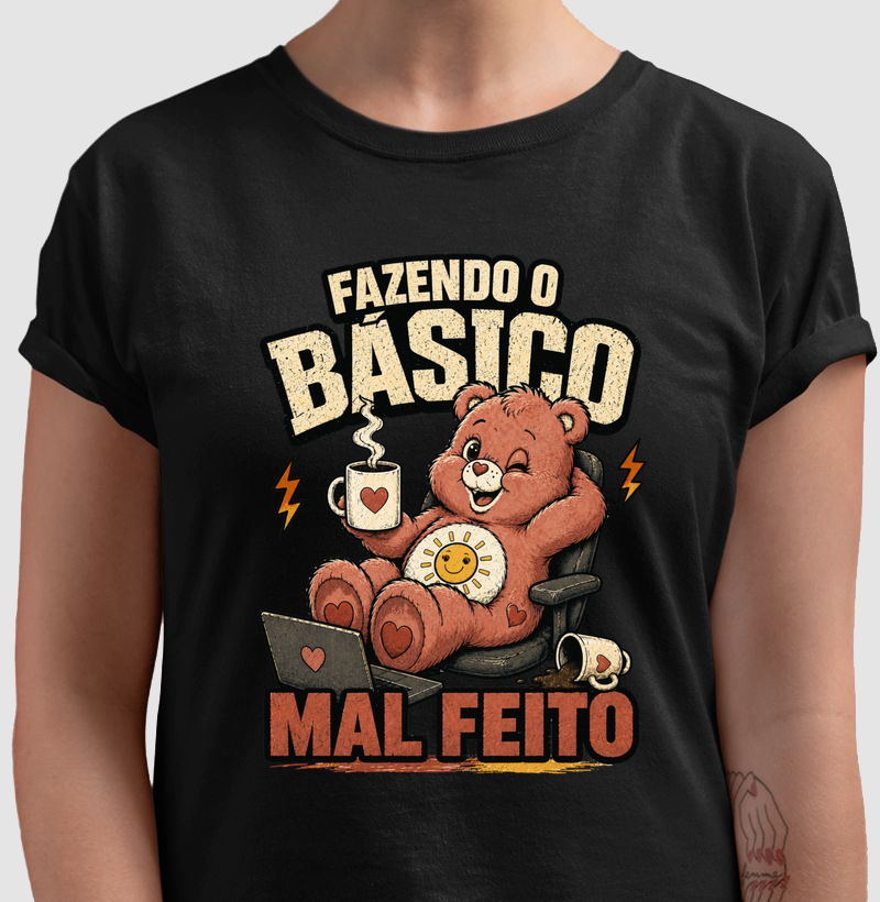 camiseta | fazendo o básico mal feito