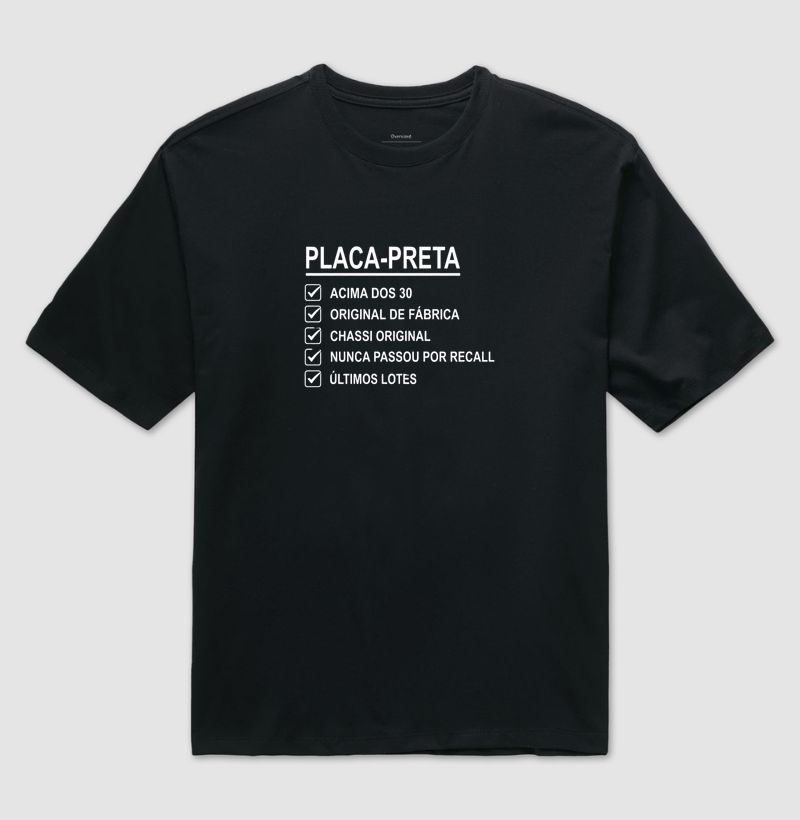 Checklist do Placa Preta