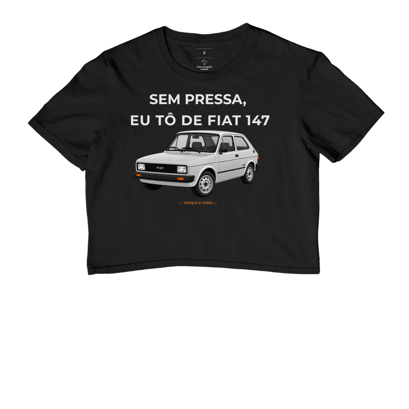 Sem pressa, eu tô de Fiat 147 - Prata