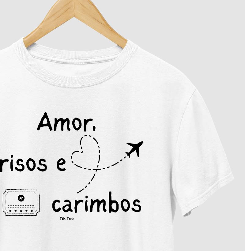 Amor, risos e carimbos