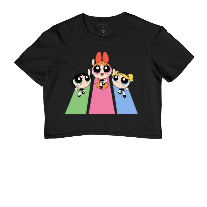 Camisa das meninas Super Poderosas