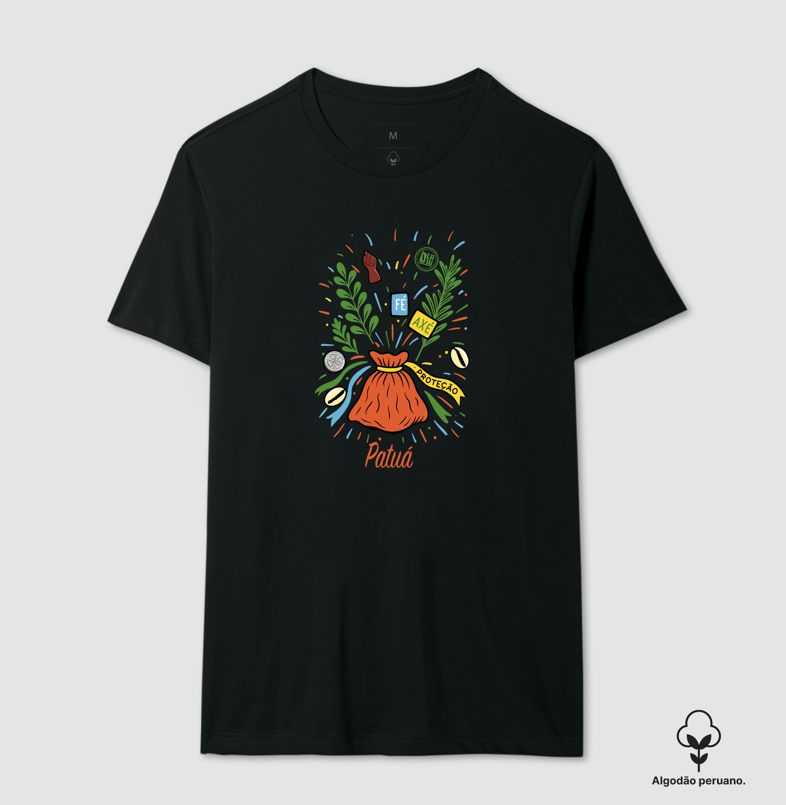 Patuá - Camiseta Algodão Peruano