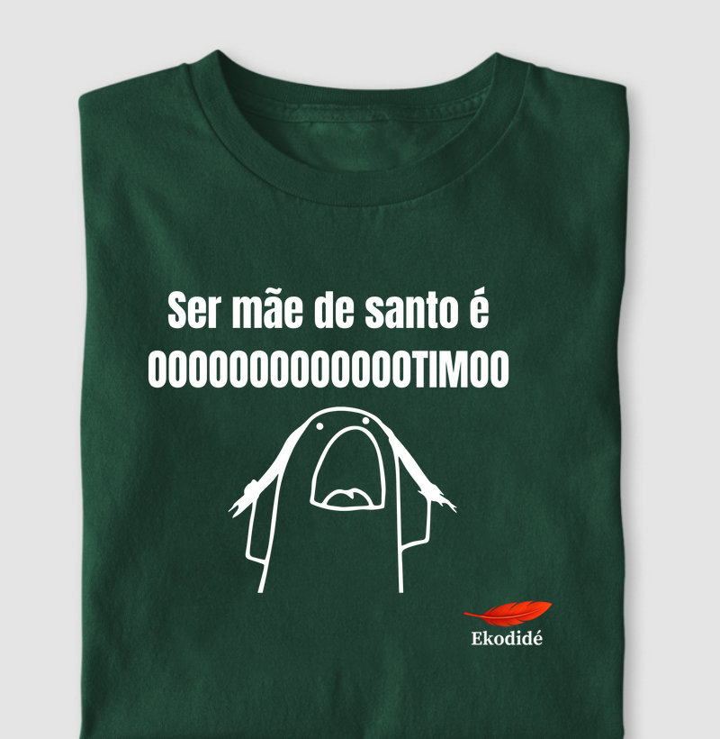 Ser mãe de santo é otimo