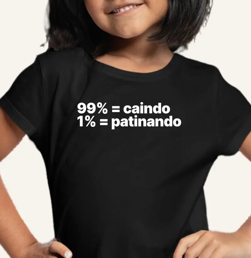99% do tempo caindo