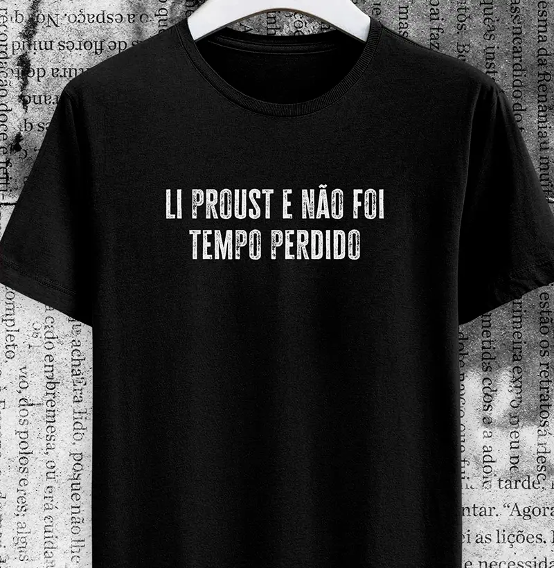 Li Proust e não foi tempo Perdido