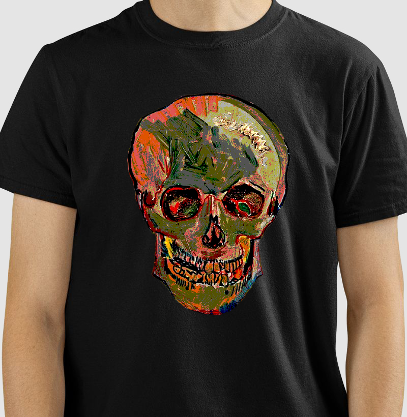 Van Gogh Skull 1887 