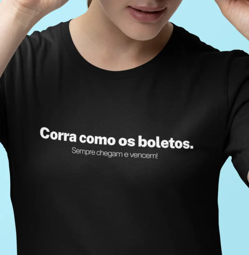 Corra como os boletos