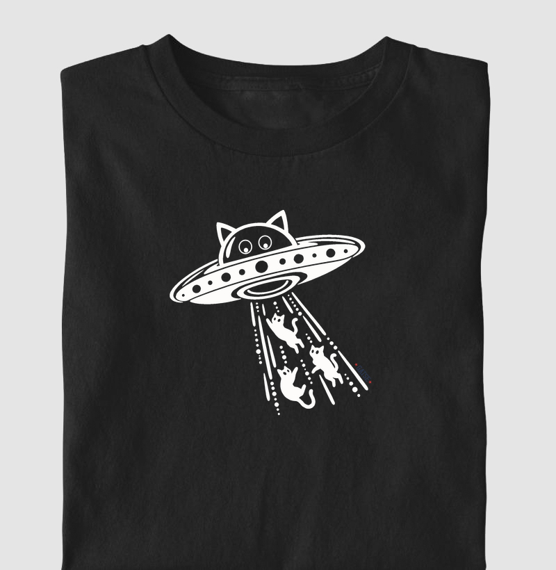 Abdução Gatinhos - Camiseta