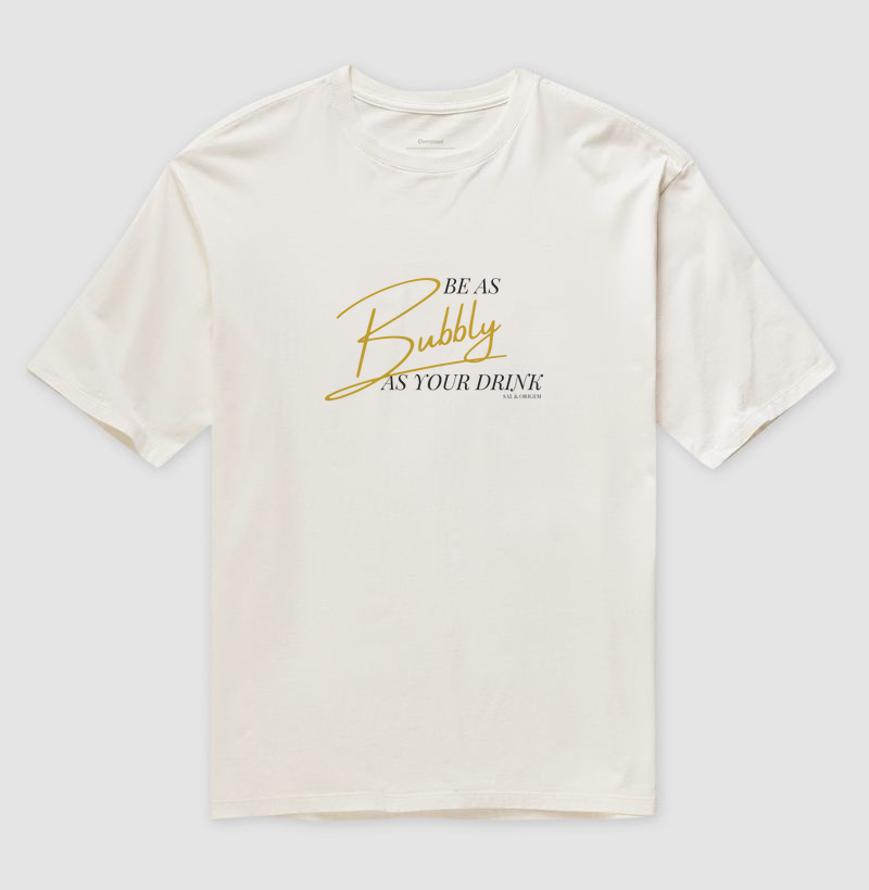 Be as BUBBLY as your drink