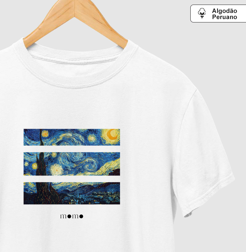 Noite Estrelada van Gogh Algodão Peruano