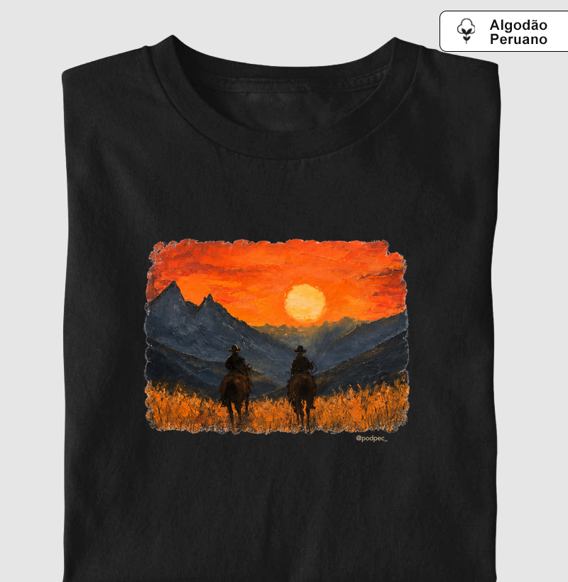 Endless West - Camiseta Algodão Peruano