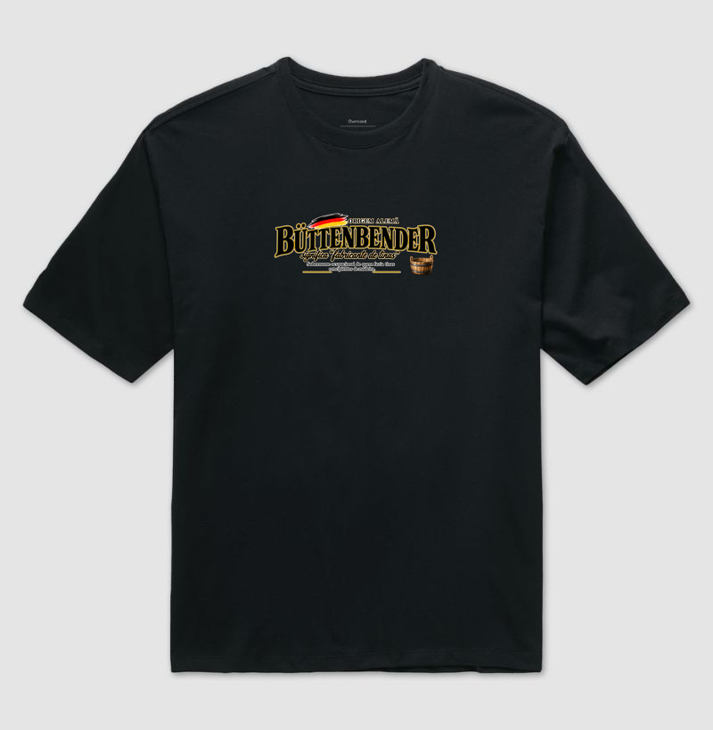 Büttenbender  - Camiseta Oversized