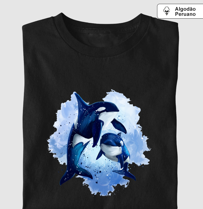 Orca - Camiseta Algodão Peruano