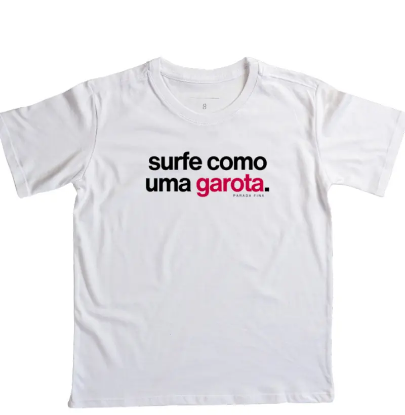 surfe como uma garota.