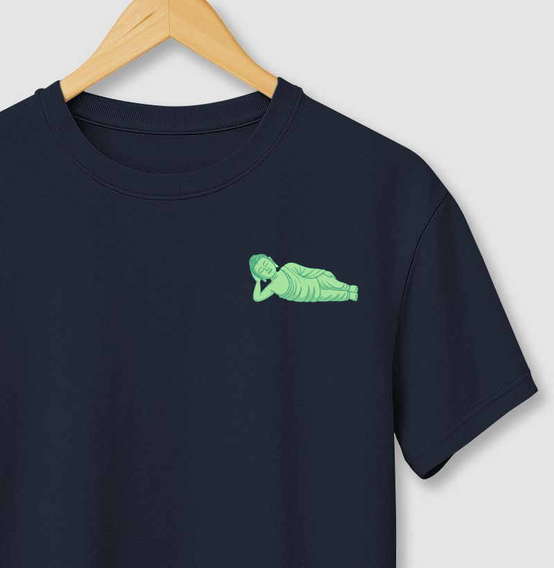 Buda Deitado - Minimalista