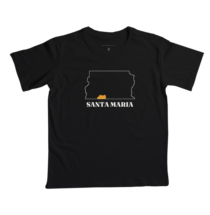 Santa Maria | Traço DF - Camiseta Infantil
