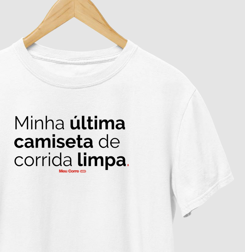 MINHA ÚLTIMA CAMISETA DE CORRIDA LIMPA!