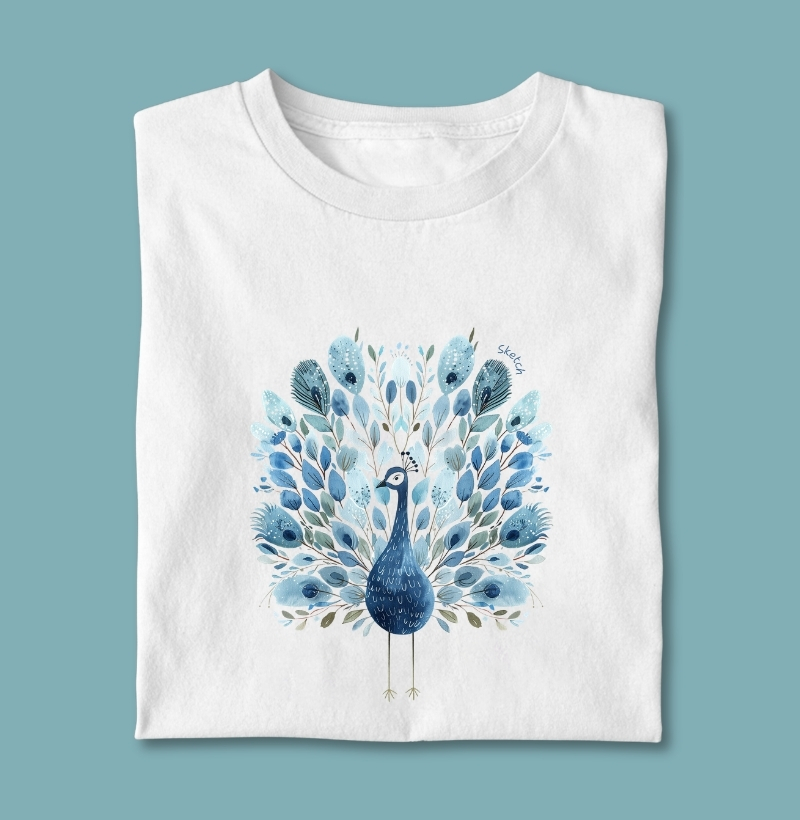 Blue Peacock