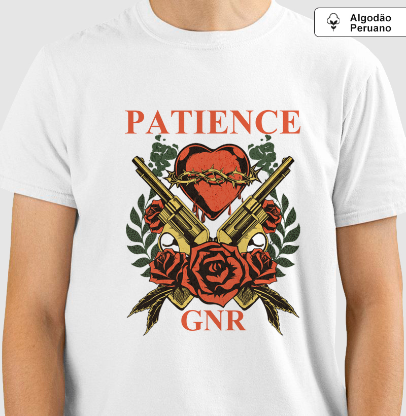 Patience - Produto Premium - Algodão Peruano