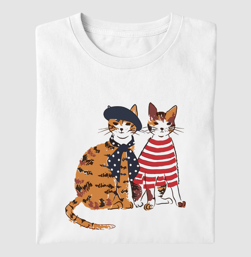 French Cats - Camiseta