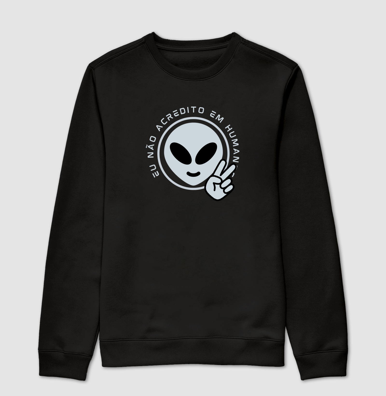 Eu não acredito em humanos.