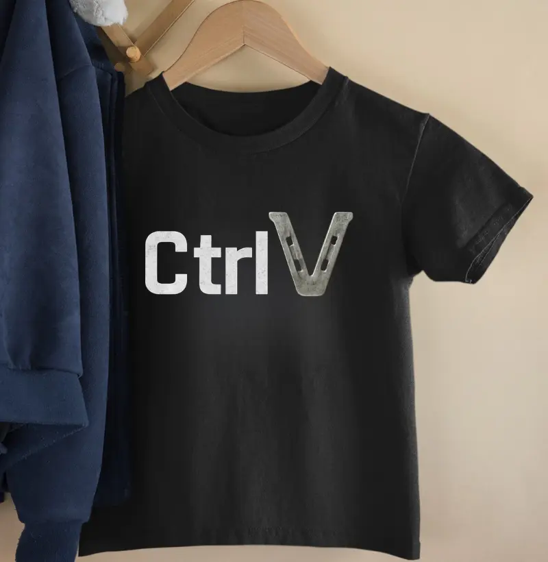 Camiseta dia dos pais - CTRL V - Kids