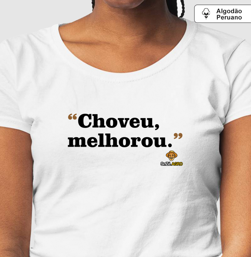 Choveu, melhorou.