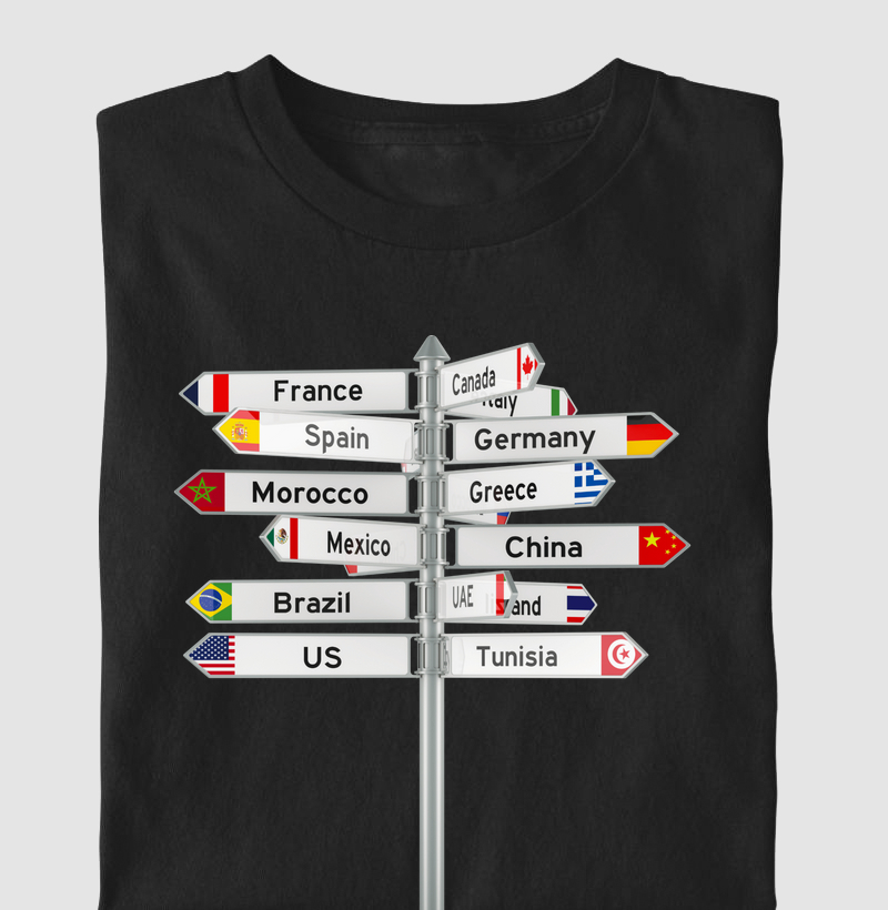 Coleção Bandeiras - Placas