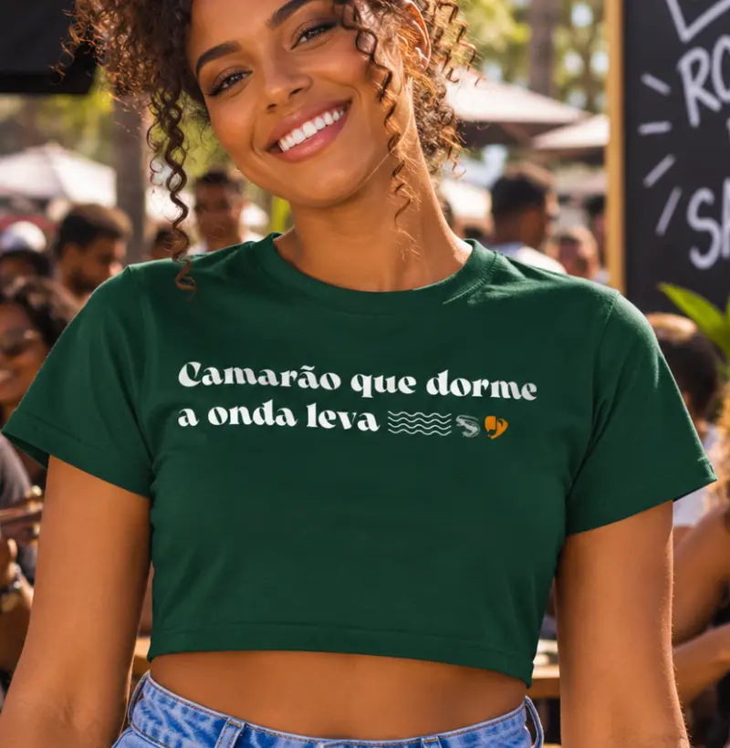 Camarão que dorme a onda leva