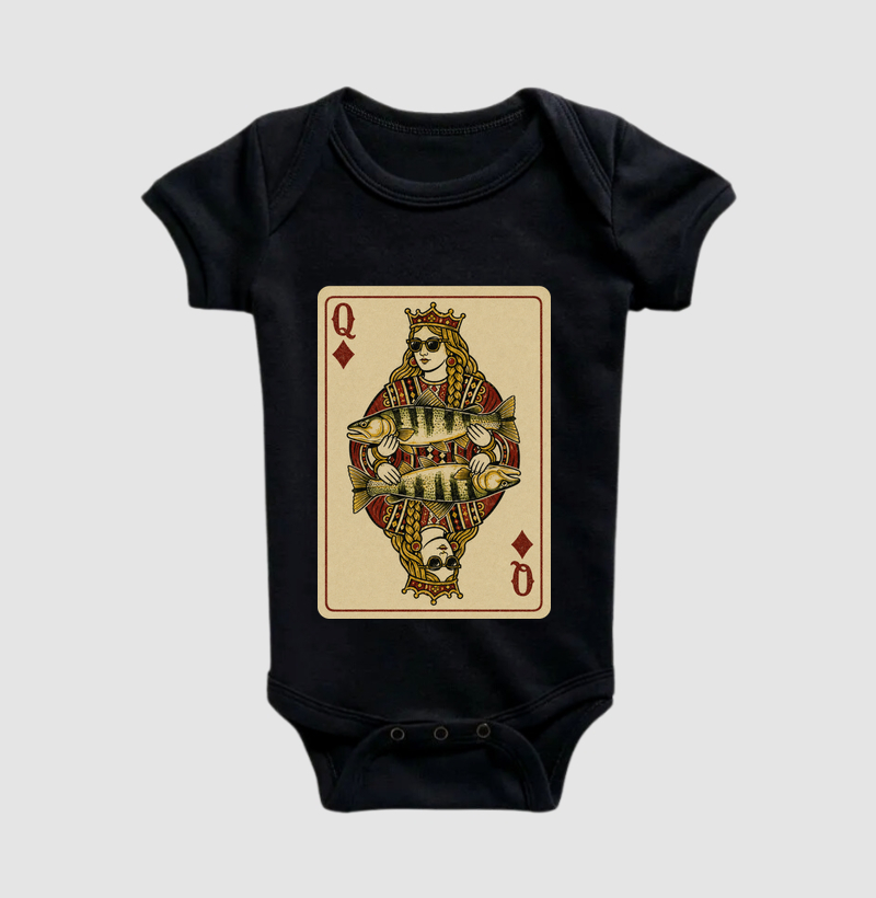 Dama da Pesca 🎣 - Body Infantil