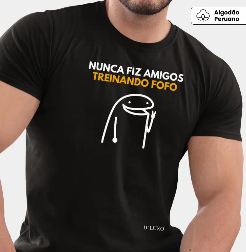 Nunca fiz amigos treinando fofo