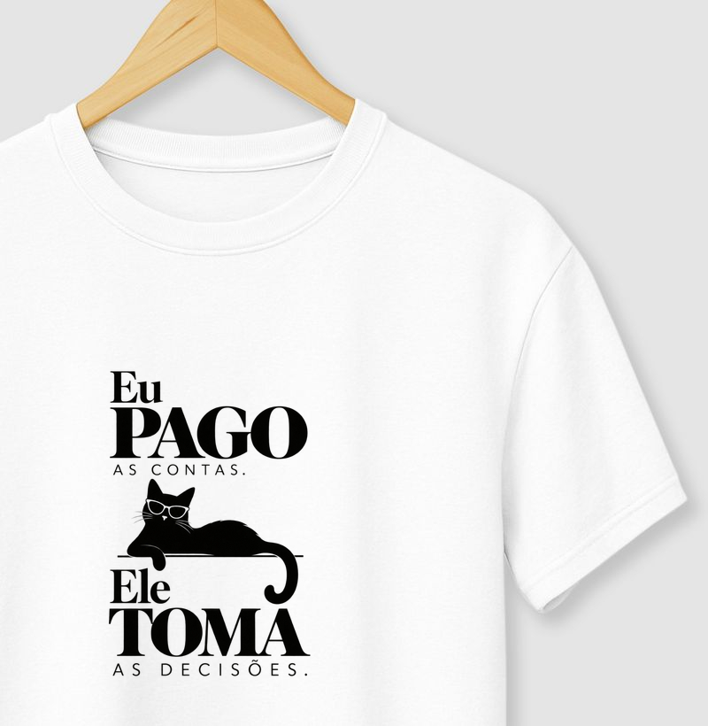 Eu pago as contas...