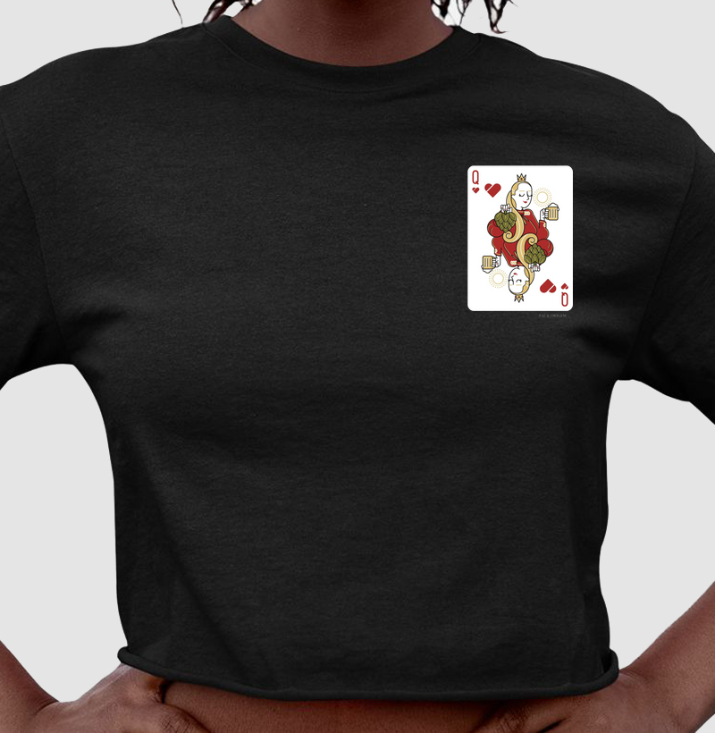 Rainha com caneca de cerveja