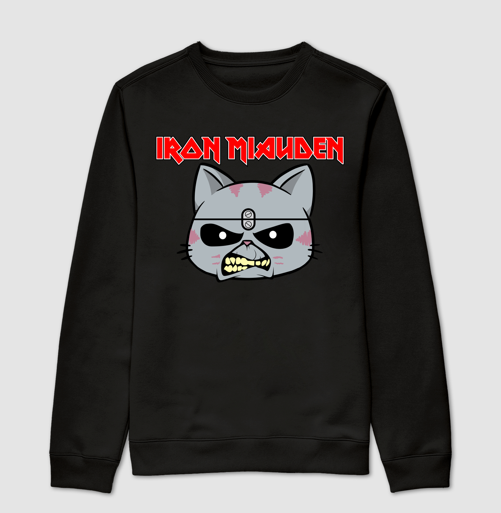 Capyverso Maiden Gato - Suéter Moletom