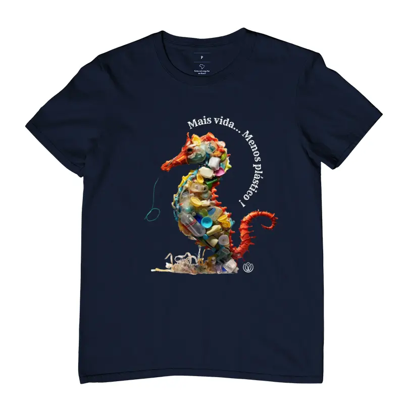 cavalo marinho mais vida menos plásitco