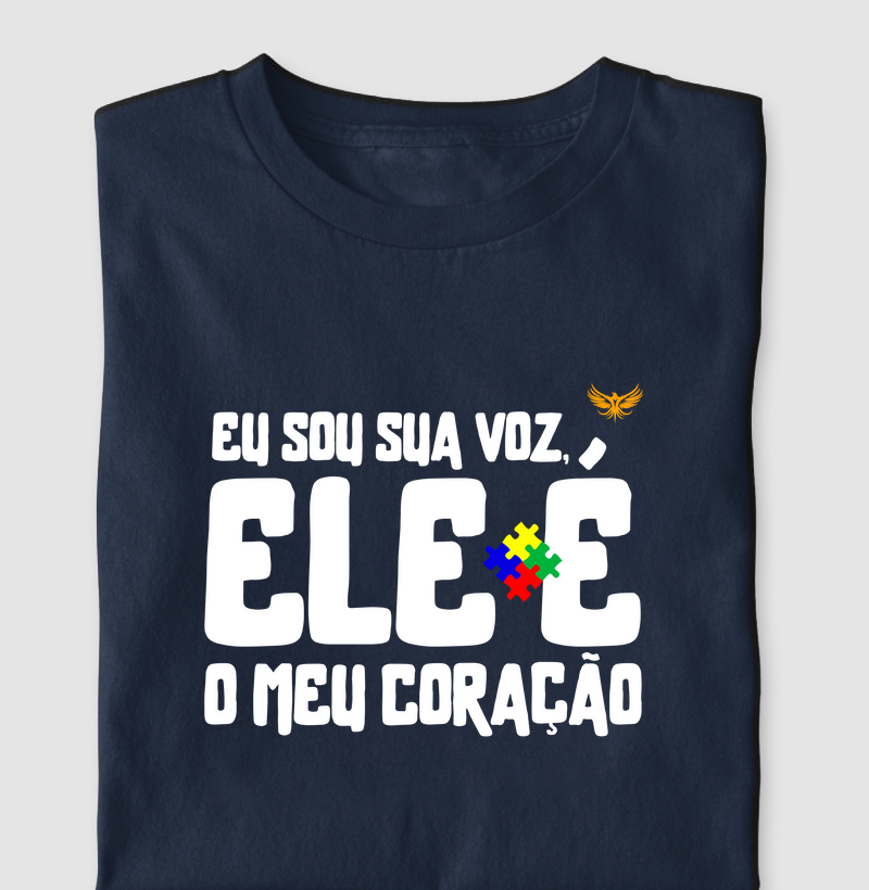 Eu sou sua voz, ele é o meu coração