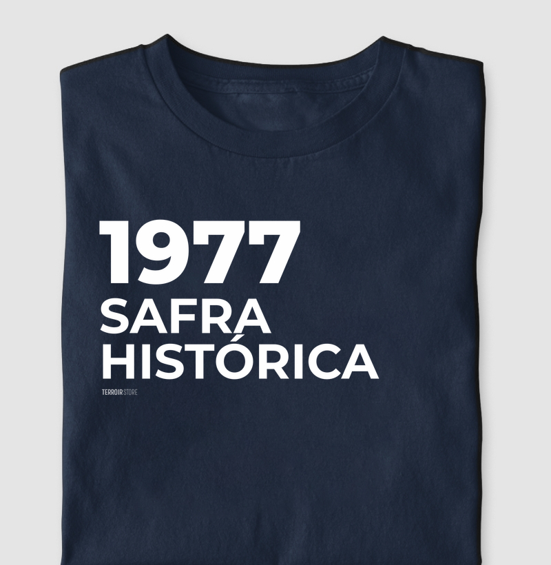 Camiseta Vinho - 1977 • Safra Histórica