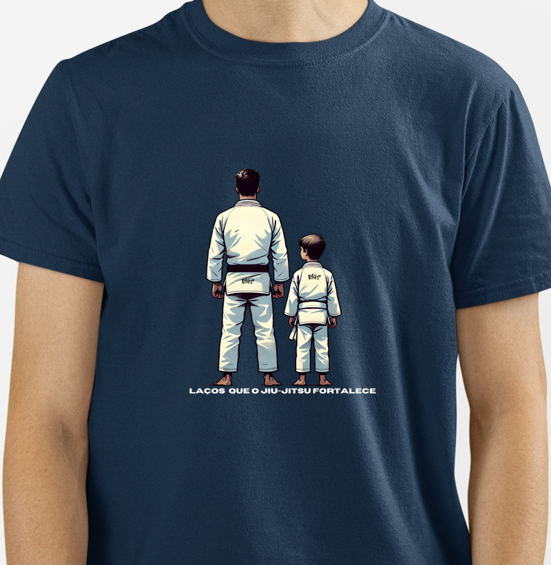 Laços  que o Jiu-Jitsu fortalece, Pai e Filho