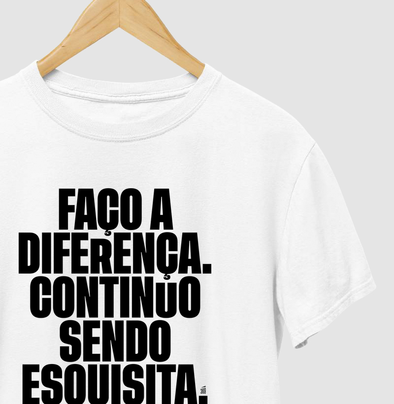 Continuo sendo esquisita