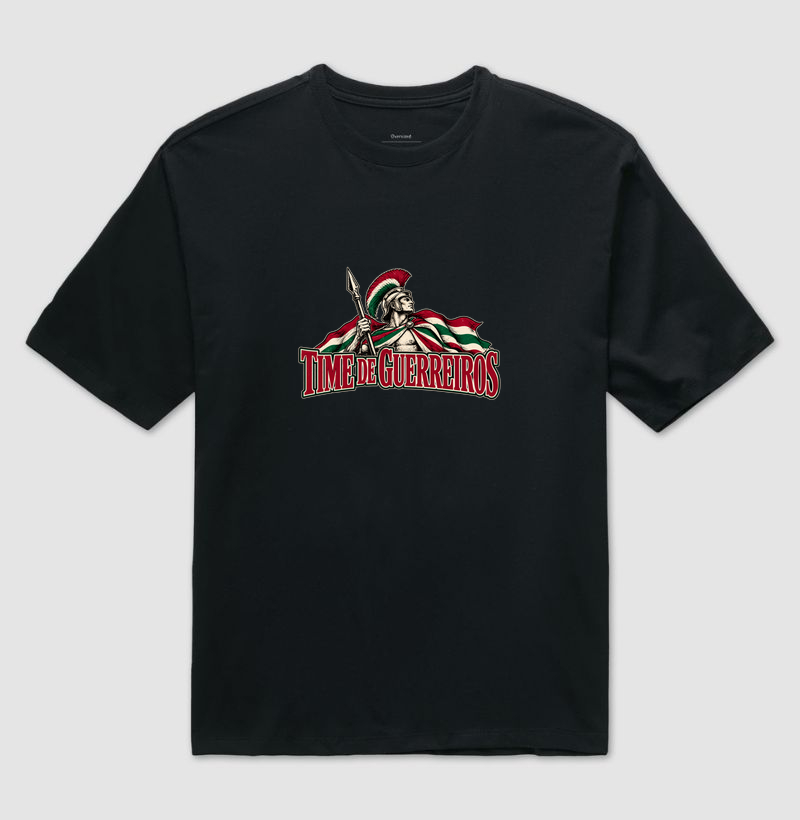 TIME DE GUERREIROS - Camiseta Oversized