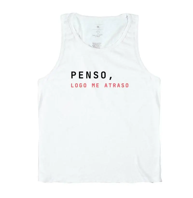 Penso, Logo me Atraso