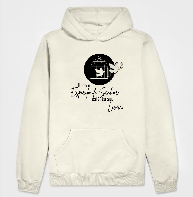 Hoodie Moletom - Espírito de Liberdade