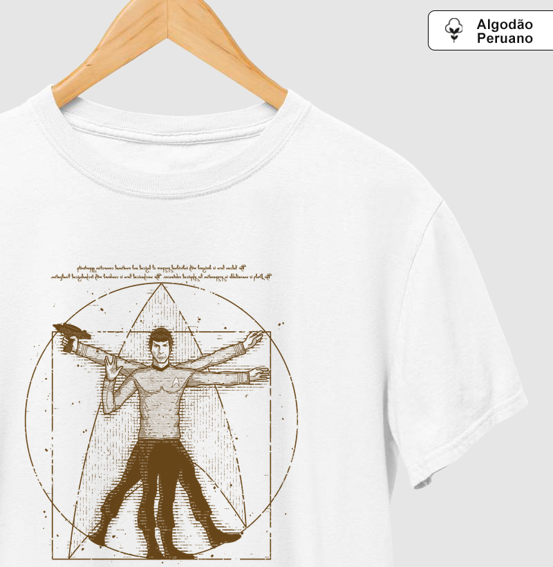 Camiseta The Vulcan Man - Camiseta Algodão Peruano