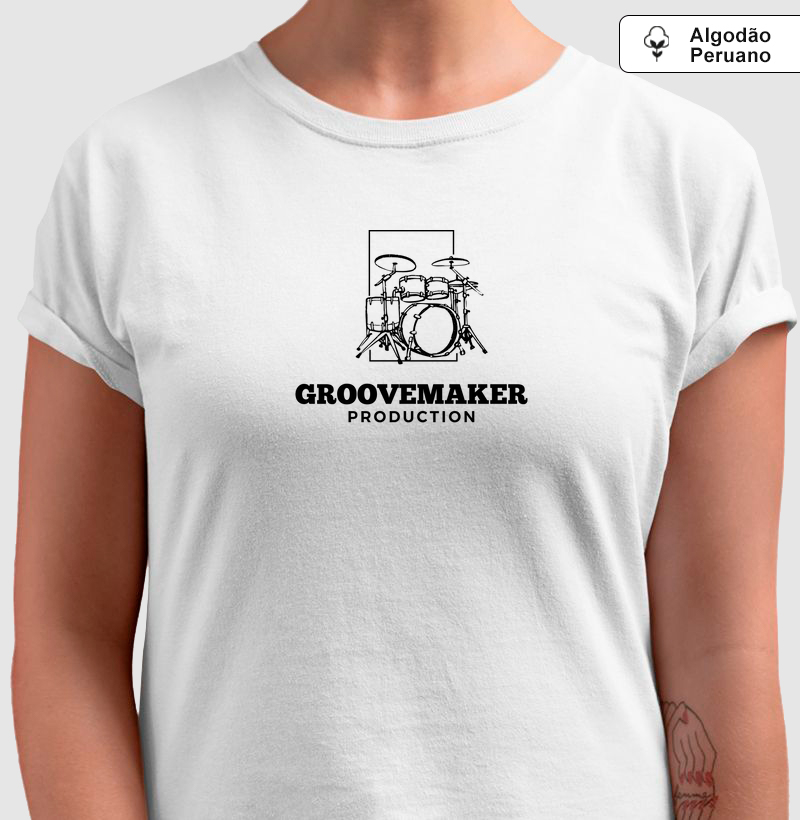 Camiseta Algodão Peruano GROOVEMAKER