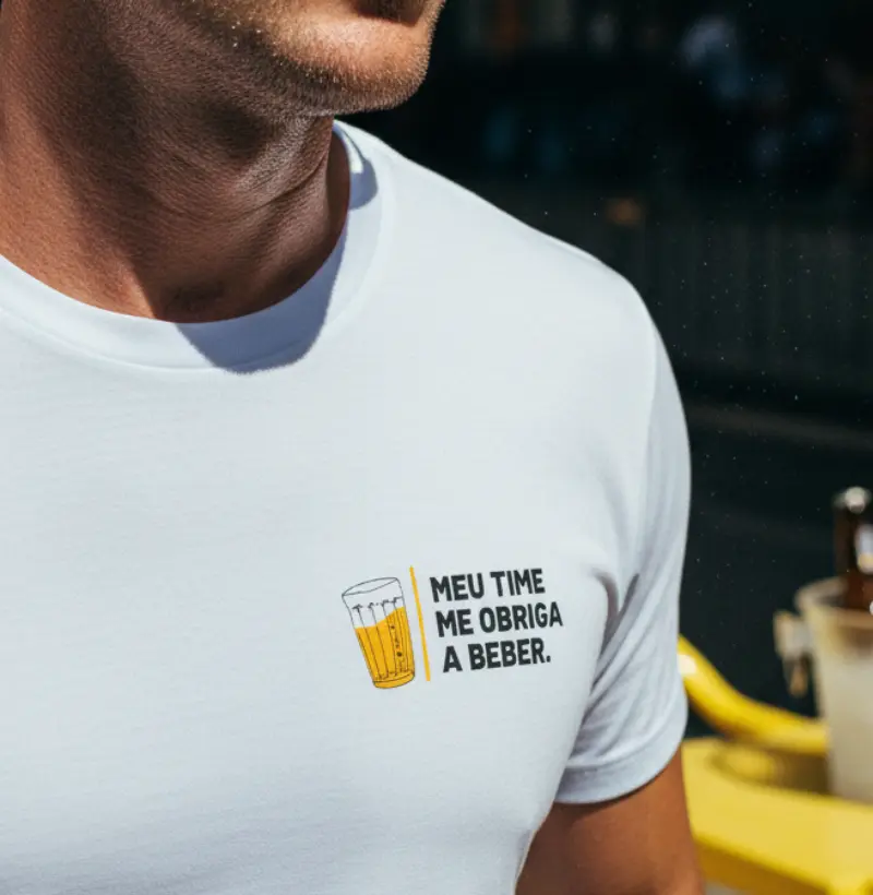 Meu time me obriga a beber