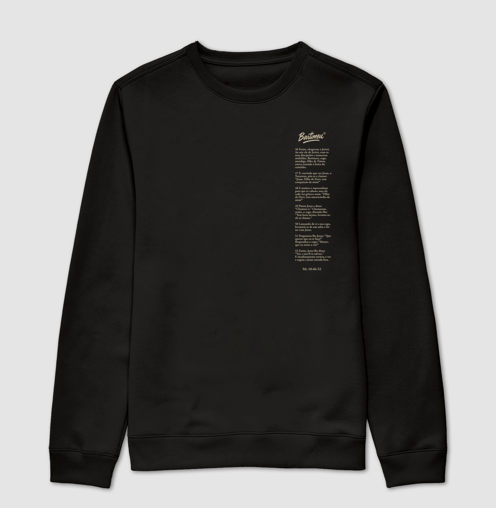 Relato sobre Bartimeu